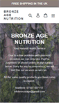 Mobile Screenshot of bronzeagenutrition.com